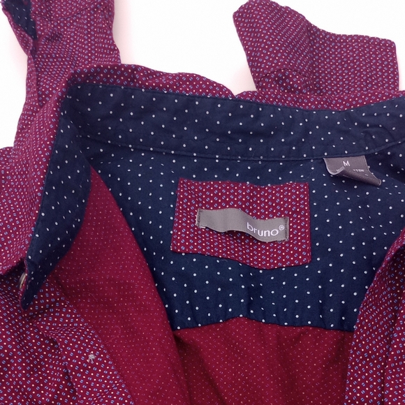 Bruno Long Sleeve Button Down Size M - Picture 2 of 6